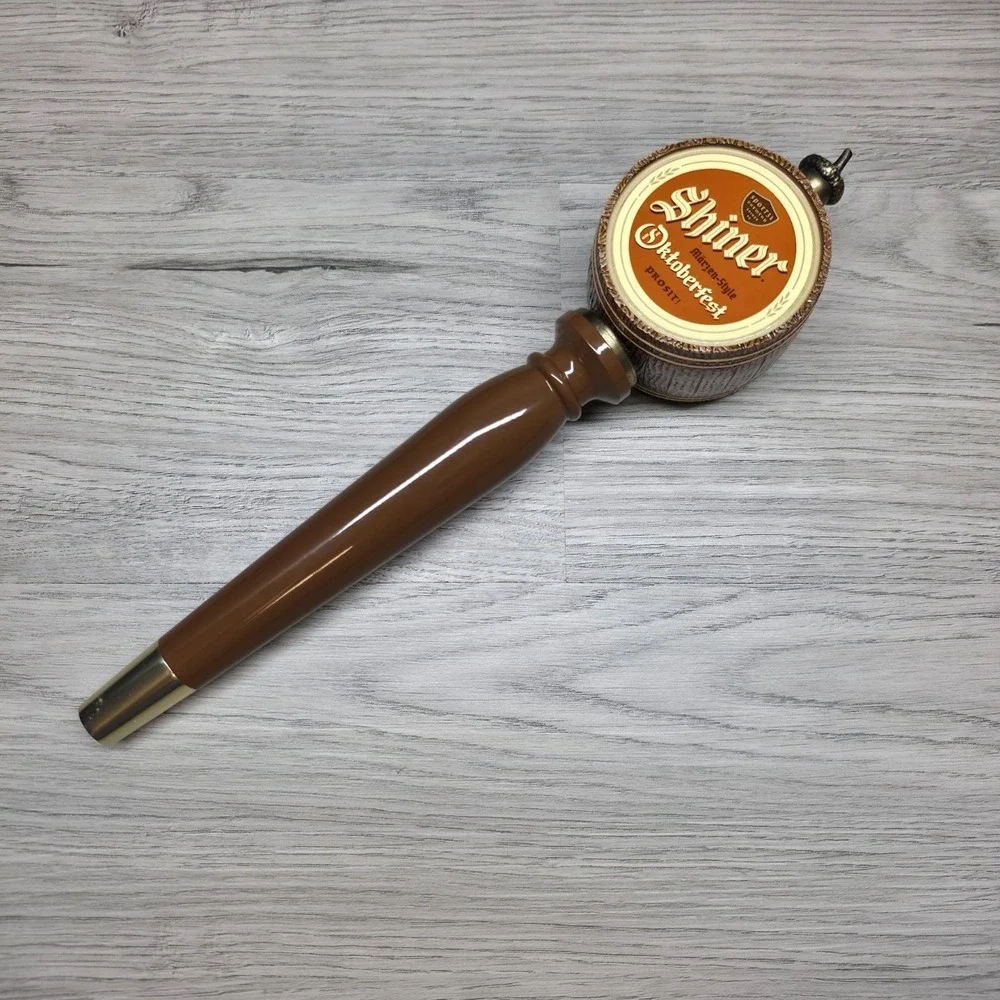 Shiner Oktoberfest Beer Marzen-Style Tap Handle - 12